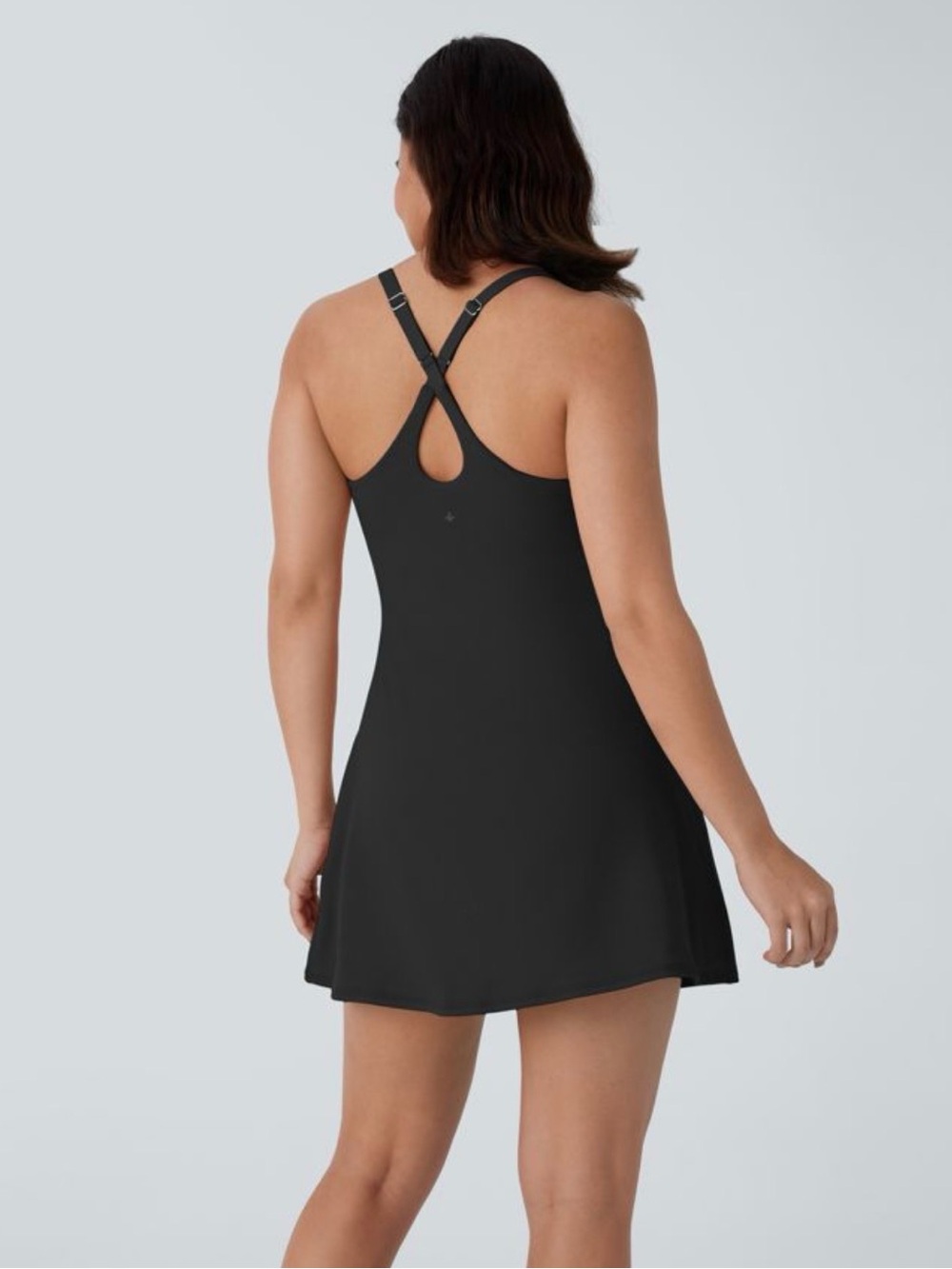 NWOT SoftlyZero Plush Dance Active Easy Peezy Dress with removable cups - Picture 2 of 7